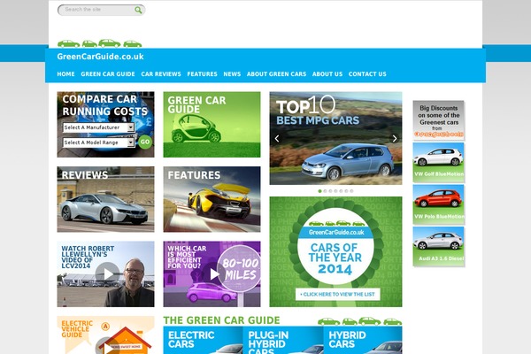 green-car-guide.com site used Greencarguide