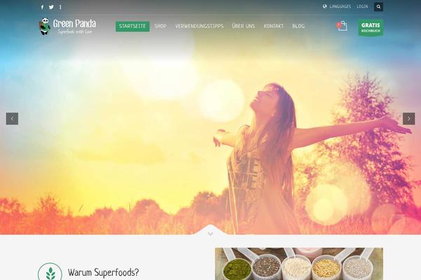Jupiter theme site design template sample