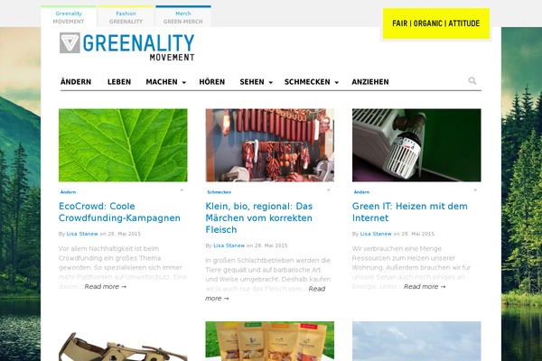 greenality-movement.de site used Ciola