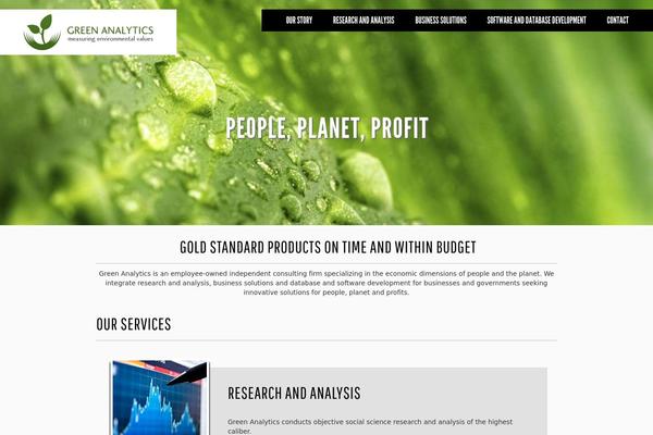 greenanalytics.ca site used Spraysul