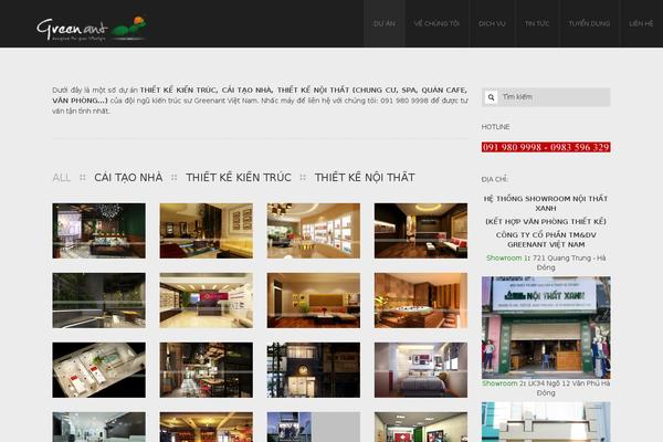 greenant.vn site used Interior