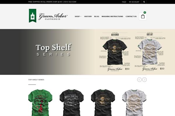 The Retailer theme site design template sample