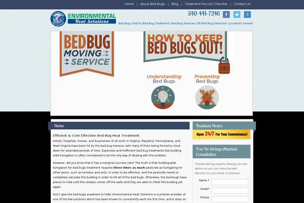 greenbedbugsolutions.com site used Enviromental