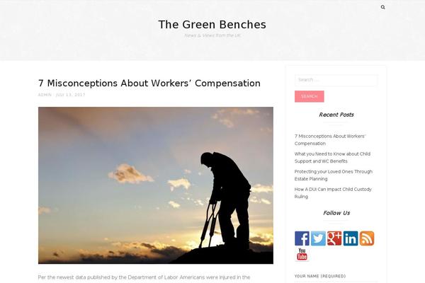 Twenty Seventeen theme site design template sample