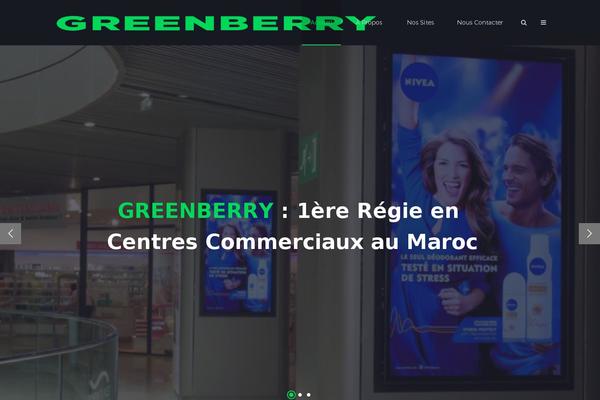greenberry.ma site used Wp-starta