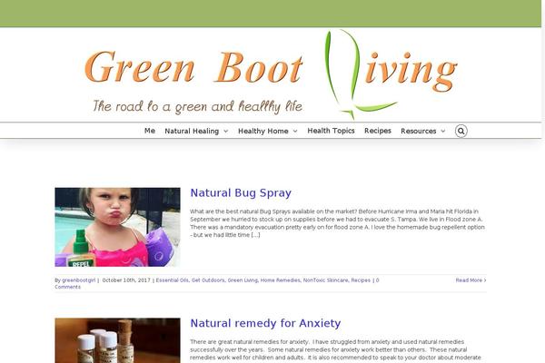 greenbootliving.com site used Avada2