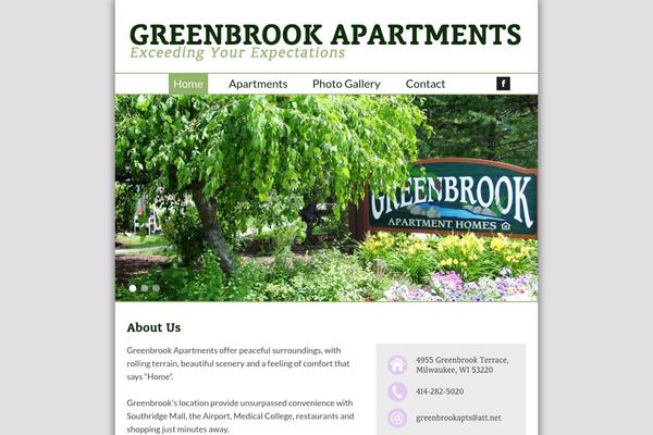 greenbrookapartments.com site used Greenbrook