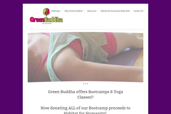 greenbuddha.ca site used Rebirth