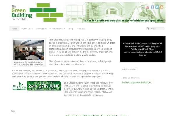PageLines theme site design template sample