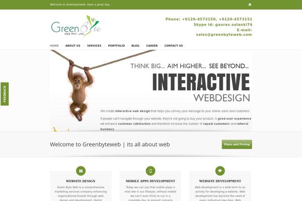 greenbyteweb.com site used Choices