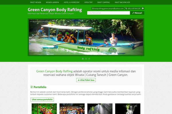 greencanyon-bodyrafting.com site used Simpletech
