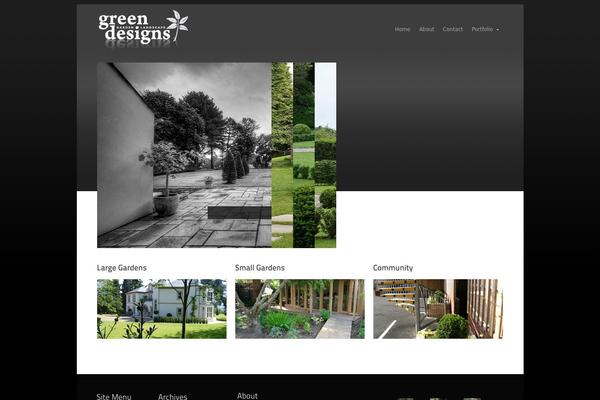 greendesigns.eu site used Studiobox-pack