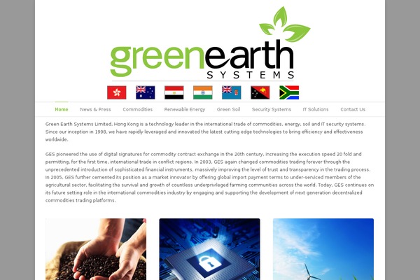 greenearthsystems.com.au site used Ges