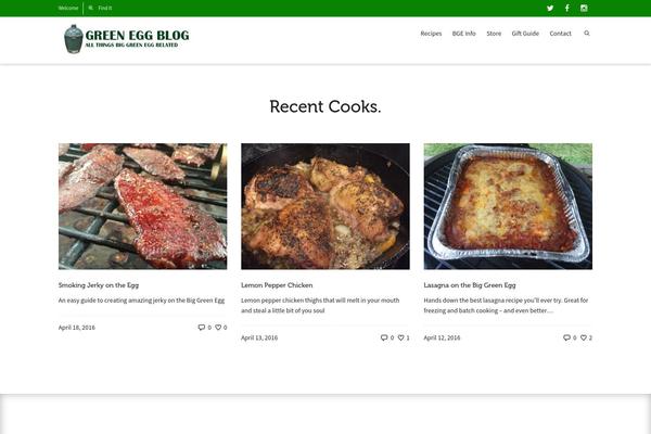 PageLines theme site design template sample