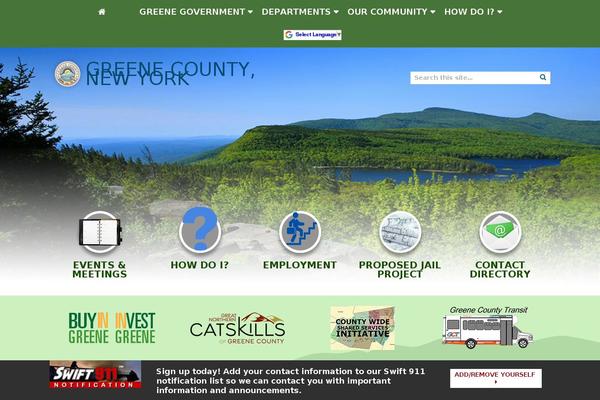 greenegovernment.com site used Responsive-child