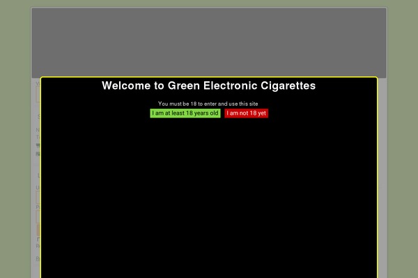 greenelectroniccigarettes.com site used Gec_wp