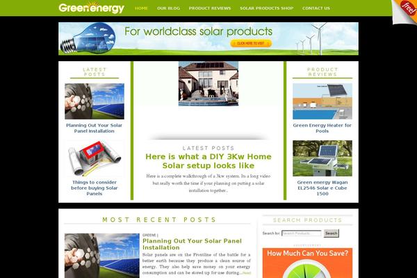 greenenergy.solar site used GreenSolar