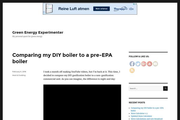 Twenty Fourteen theme site design template sample