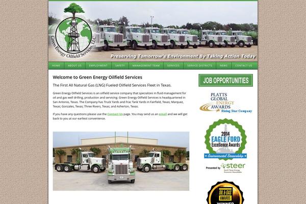 greenenergyoilfieldservices.com site used Geos
