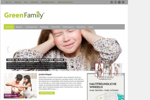 greenfamily.de site used Wp-visual105_child