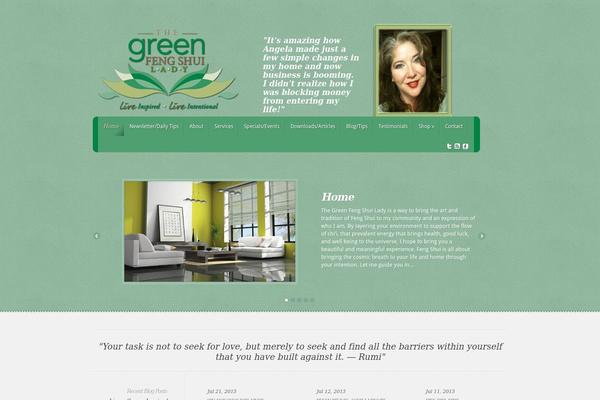 greenfengshuilady.com site used Feather