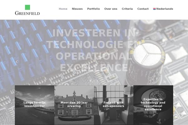 greenfield.nl site used Theme53444