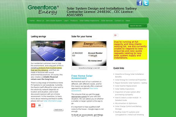 greenforcesolar.com.au site used Greenforcesolar4