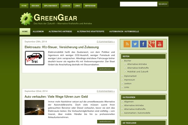 greengear.de site used Mercia-child