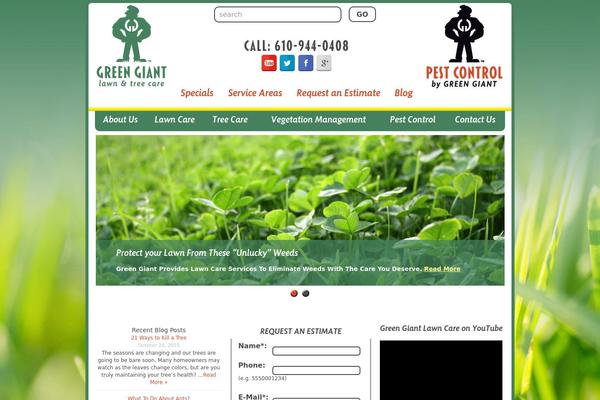 greengiantlawncare.com site used Greengiantcom