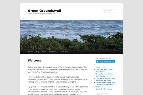 Twenty Sixteen theme site design template sample