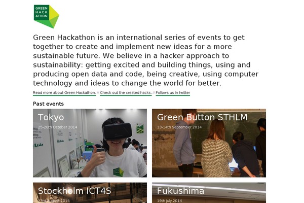 greenhackathon.com site used Main_site_gh