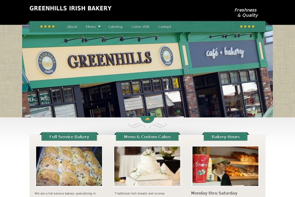 The Restaurant theme site design template sample