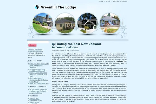 greenhillthelodge.com site used Home_choice