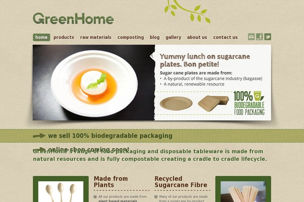 greenhome.co.za site used Storefront-greenhome