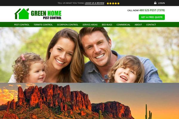 greenhomepest.com site used Greenhome