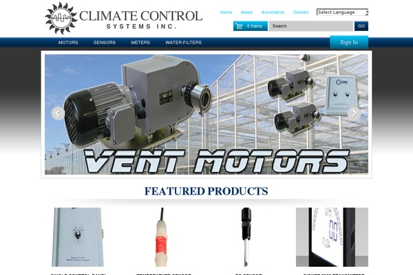 greenhousesupplyonline.com site used Climatecontrol