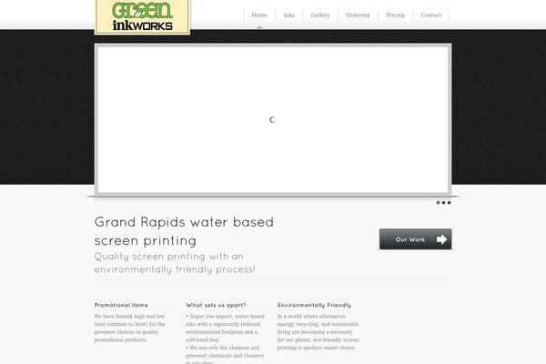 greeninkworks.com site used Cleancut