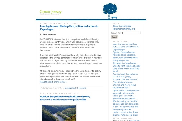 greenjersey.org site used Tree-v2