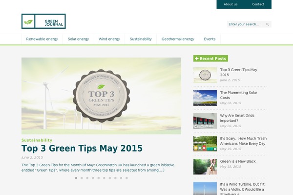 greenjournal.co.uk site used Newsroom14