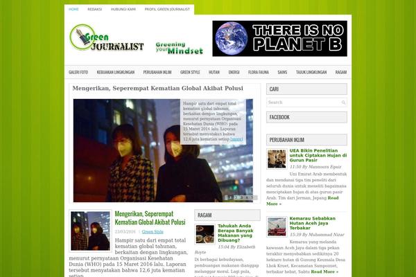 greenjournalist.net site used Propress