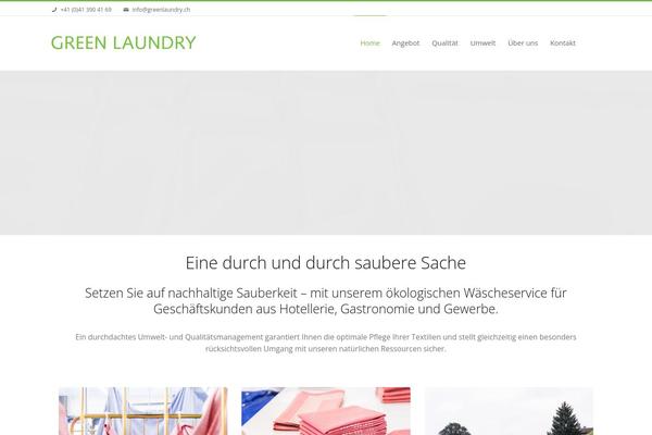 greenlaundry.ch site used Themetastic-child