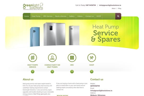 greenlightsolutions.ie site used Greenlight
