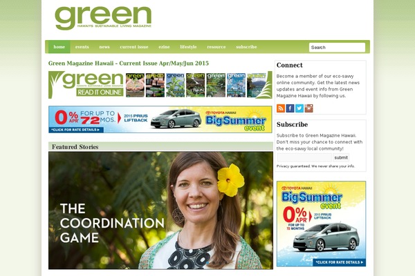 greenmagazinehawaii.com site used Masterful_v121