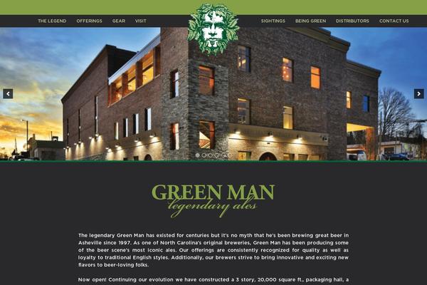 greenmanbrewery.com site used Greenman