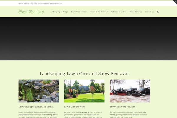 Avada theme site design template sample