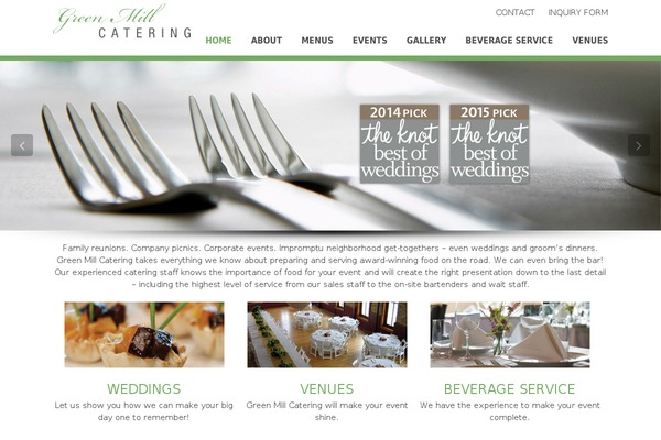 greenmillcatering.com site used Vds