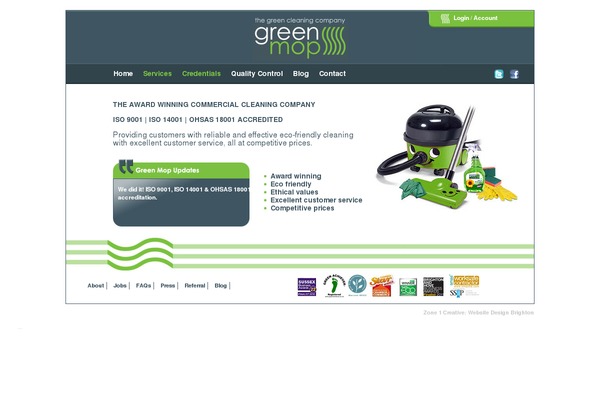 greenmop.co.uk site used Clengo