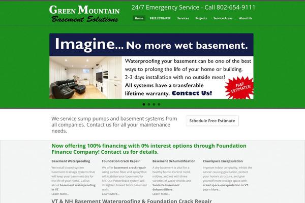 greenmountainbasementsolutions.com site used Basement-foundation