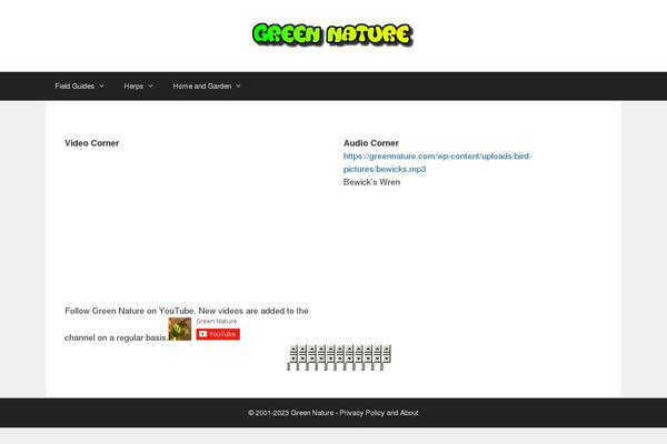 GeneratePress theme site design template sample