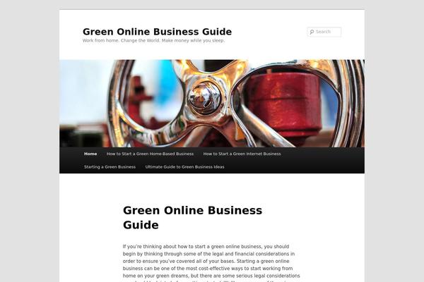 Twenty Eleven theme site design template sample